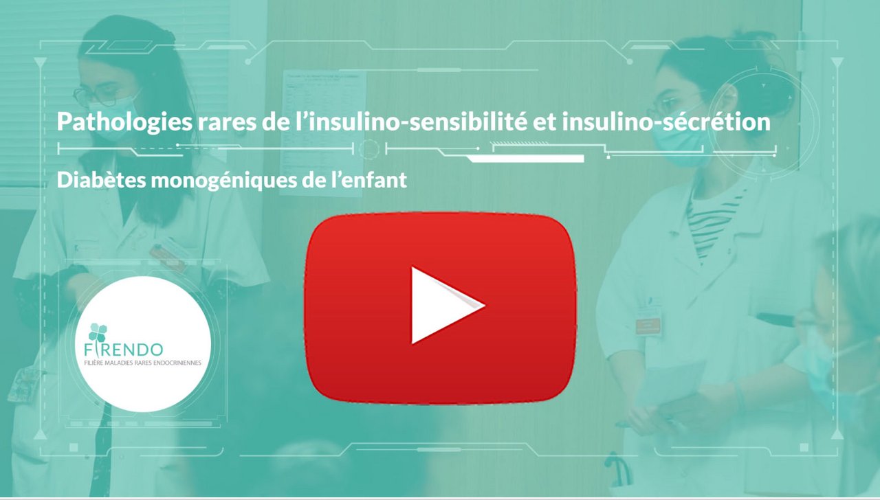 Visuel de la vignette de vidéo Youtube Diabètes monogéniques de l'enfant